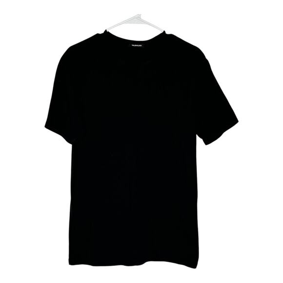Talentless Crewneck T-Shirt Black M - Picture 2 of 5